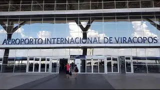 Fomos conhecer o aeroporto de Viracopos em Campinas - SP. Parte 1.