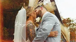 Kayla + Zack | Cinematic 4K Wedding Film (GH6 + Lumix G X Vario 12-35mm + SIRUI 50mm Anamorphic)