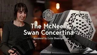 The Best Beginner Concertina? | Swan Anglo Concertina Review with Lexie Boatright