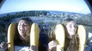 First ride ever on the Cedar Point Slingshot!!! 🎢 🎡🎠🎟️