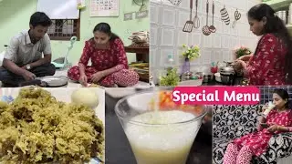 Morning Routine Special Menu/Dindugal Briyani🥘/Kerala Style Lemon Juice🍹/Non-Veg Special Menu/