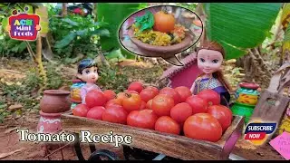 Miniature Tomato Biryani | Mini Tomato Cooking | Mini Food key | Mini Foodtube |Diy| ACH Mini Foods