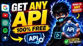 How to Get API of Any Website | 100% Free API Key Tutorial