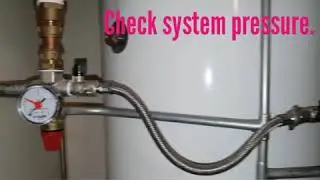 Boiler repair low water pressure fault. How to fix boiler low pressure faults. Works on most heating