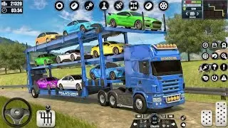 Heavy Truck Se Luxury Cars Transport Kiya | Car Transport Game | Gameplay
