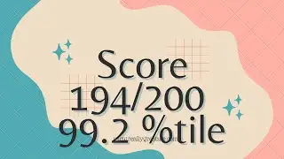 Score 194/200 Learn the Trait. #cuet2024  #cuettestseries