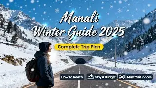 Manali Winter Guide 2025 ❄️ Complete Trip Plan | How to Reach, Stay & Places to Visit