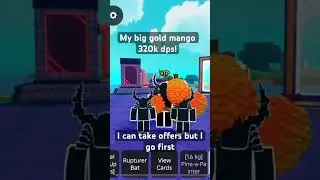 Big gold mango 320k dps! Trading! #roblox #plantvsbrainrot #trading #trade