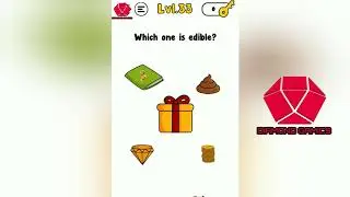 Trick me Level 33 which one is edible ?