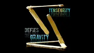Tensegrity Structure.(Object Defying Gravity) . How to make an Anti-Gravity Suspension Structure?