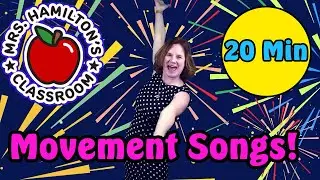 Best Kids Movement Songs - Songs for Kids - Mrs. Hamilton