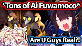 Game Copying Fuwamoco's Voice left Nerissa Confused is Hilarious 【Hololive】