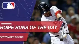 Watch all the home runs hit on September 9, 2018