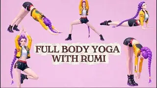 Full  Body  Yoga With Rumi | K-Pop Demon Hunters | Yoga For Kids | Cute Yoga
