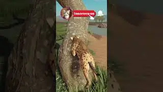 ROBLOX - Savannah Life (Vida de Savana) !!! Virei uma Hiena e fui ca&ccedil;ado por um Rinoceronte!!!!