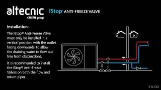 Altecnic iStop Anti Freeze Valve
