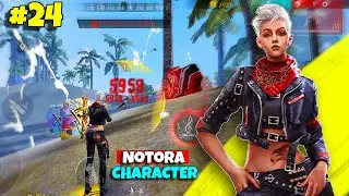 Free Fire Notora Character Full Gameplay + Ability Explained || Supreme Gamer 