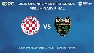 Capital Football OPC NPL Men's 1st Grade Preliminary Final - Canberra Croatia vs Monaro Panthers