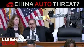 На слушаниях в Палате представителей внимание сосредоточено на растущей автомобильной мощи Китая.