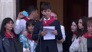 Emoción y sentimiento en un pregón dedicado al espíritu sanjuanero y a Benito Pobes