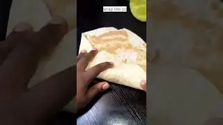 How to wrap burrito or shawarma