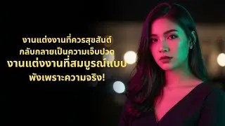 “ความลับสุดช็อกของเจ้าบ่าวทำลายงานแต่งงานของเธอ | เรื่องราวสุดซึ้งแบบไทย”