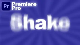 Add Shake to Text in Premiere Pro