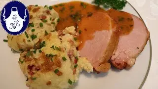 Kasselerbraten mit Honigsenfsoße