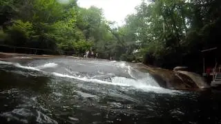 Sliding Rock Waterfall