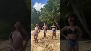 your family chills at the beach, mine does kpop covers 🤙🏽🌺 #twice #strategy