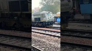 WDP4D DIESEL POWER RAIL ENGINE HIGH SPEED DIESEL ENGINE #train #railfans #trainvideo #wdp4d #speed