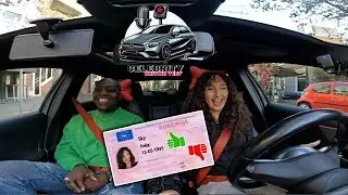 Celebrity Driving Test... Met Sky Feliz (Mocro Maffia)