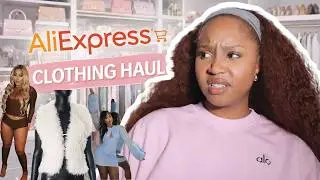 ALIEXPRESS CLOTHING TRY ON HAUL| COLLECTIVE HUGE HAUL lululemon, alo yoga mckinlee brooke