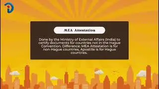 Apostille & MEA Attestation Explained | DIDC &ndash; Document Legalization Services in India