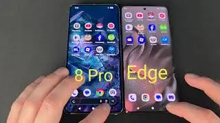 Сравнение тестов скорости Moto Edge 2025 и Google Pixel 8 Pro