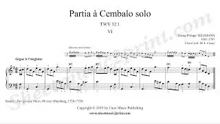 Telemann : Gigue à l'Angloise, TWV 32:1