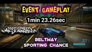 NFSMW Android | Beltway Sporting Chance | Event Gameplay | Marussia B2 (1:23.26)