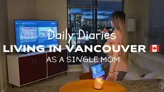 Living in Vancouver as a Single Mom|Easy Asian Recipe|Cleaning, Organizing & Self-care|Full Day Vlog