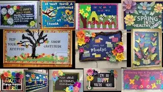 softboard, bulletin board decoration ideas, school and class wall decoration ideas