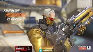 POTG! 19K DMG! SUREFOUR INSANE REAPER + SOLDIER 76 GAMEPLAY OVERWATCH 2