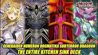 Generaider Numeron Dogmatika Subterror Dragoon - The Entire Kitchen Sink Yu-Gi-Oh! Deck