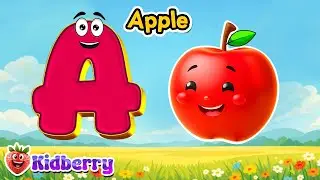 ABC Song for Toddlers | A to Z for Kids | Kidberry Nursery Rhymes 🍓