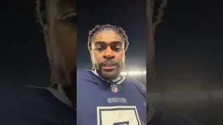 Trevon Diggs has words for Stephen A. Smith postgame 😂🤠