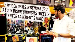 Hidden Gems in Bengaluru: A Look Inside Church Street's Entertainment Store🏬