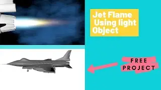 Cinema 4D Tutorial Create a Jet Flame