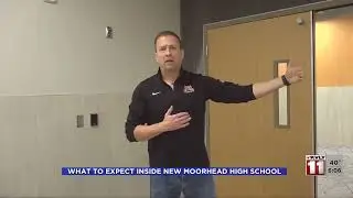 What safety measures are included for new Moorhead High School and what&rsquo;s not