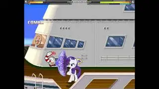 Cuphead vs Rarity || mugen 1.1