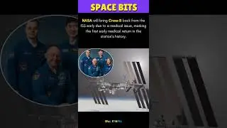NASA sends ISS crew home early over medical concern 🚀 | #spaceupdates #nasa