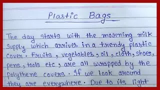 Short Essay On Plastic Bags In English
