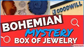 BOHEMIAN MYSTERY JEWELRY BOX 15 фунтовых GOODWILL  Открытие незыблемых серебряных драгоценных камней